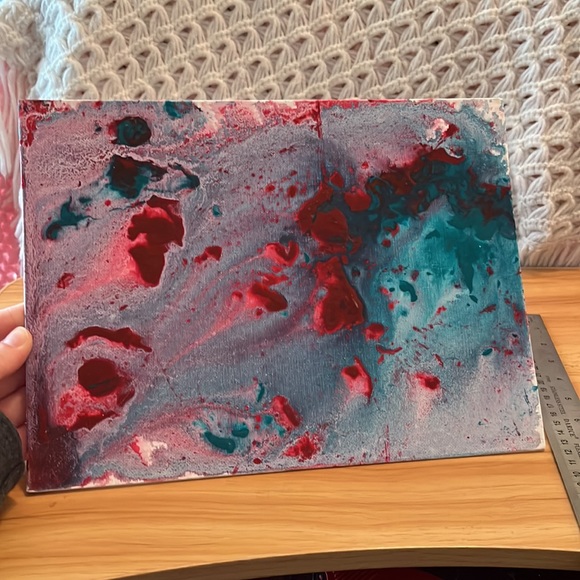 New, Original, Hand Crafted Painting By Me, Acrylic - Picture 2 of 3